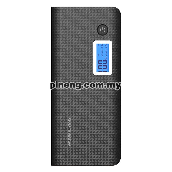 PINENG PN-968 10000mAh Power Bank - Blac...